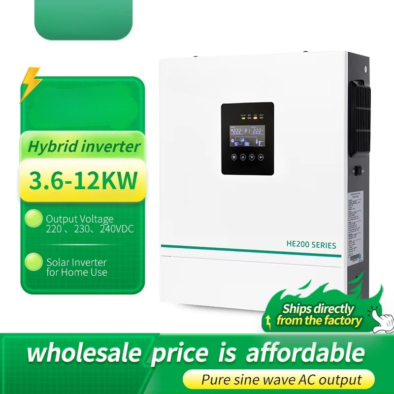 Hybrid Solar Inverter 5.5Kw Mppt 48V - Convertisseur solaire hybride 3,6 kW 5,5